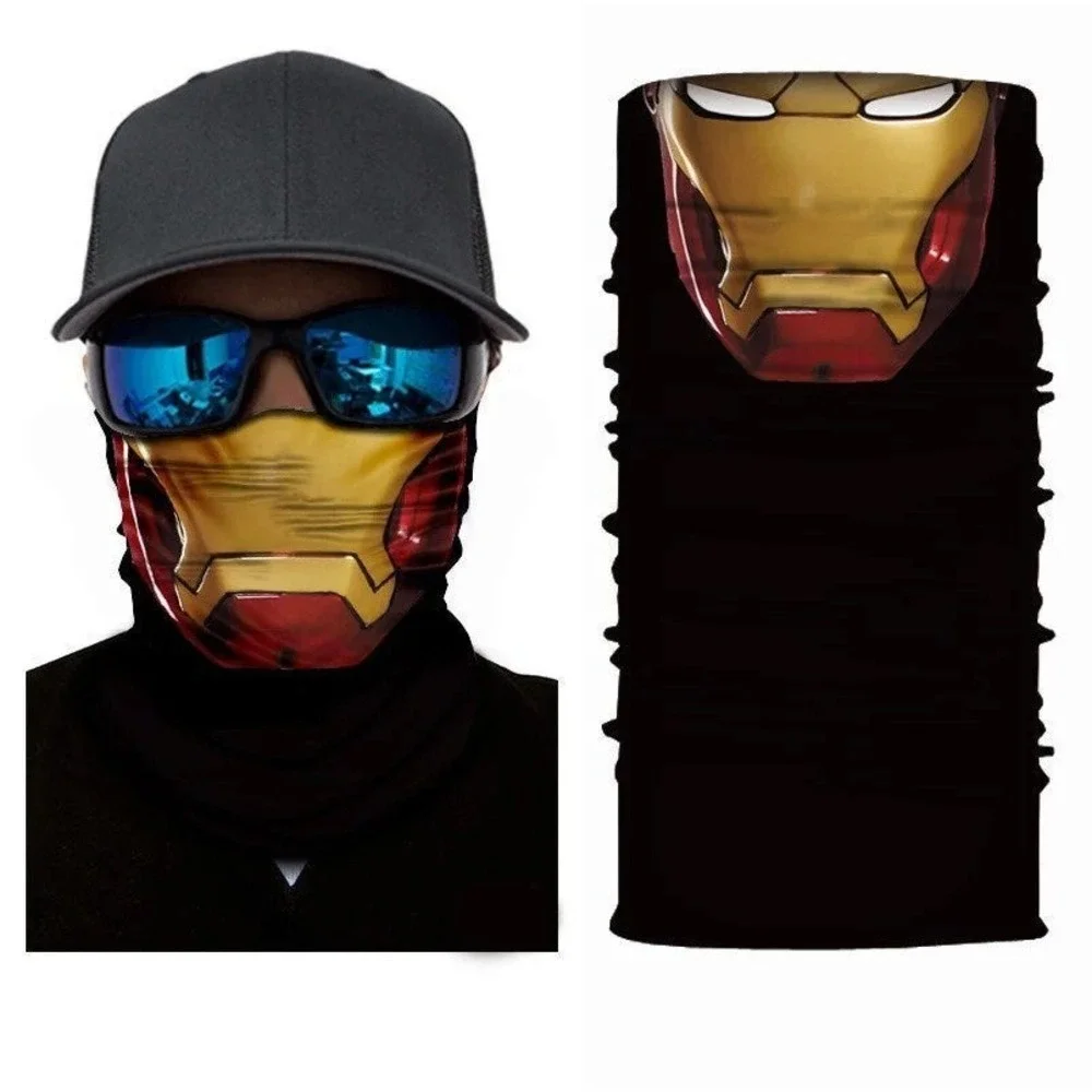 Iron Man bandanna face protector